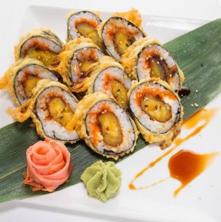 sushi de platano